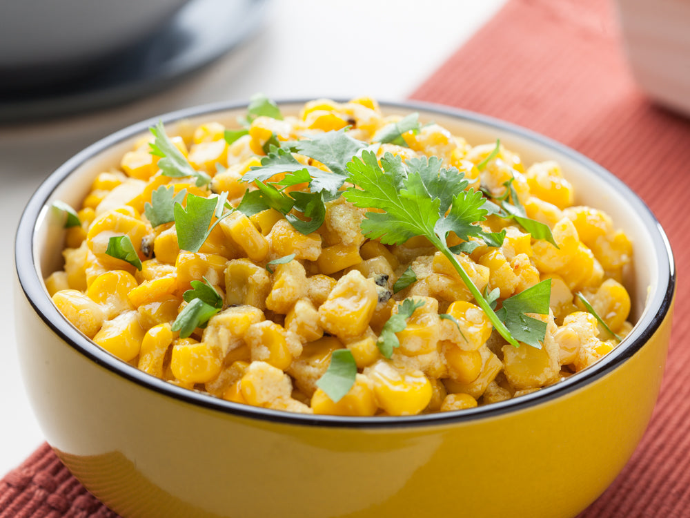 Spiced Corn In Yogurt Sauce Recipe
