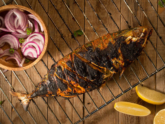 Stuffed Grilled Mackerel