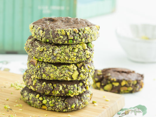 Pistachio & Chocolate Cookies