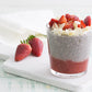 Chia Strawberry Pudding