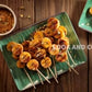 Grilled Banana Pistachio Leche Skewers