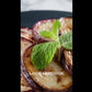 Aubergine With Yogurt Dip Recipe
