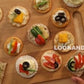 Vegetarian canapés