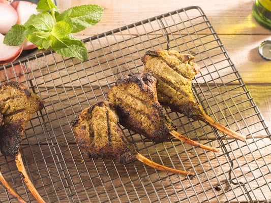 Green Lamb Chops Recipe