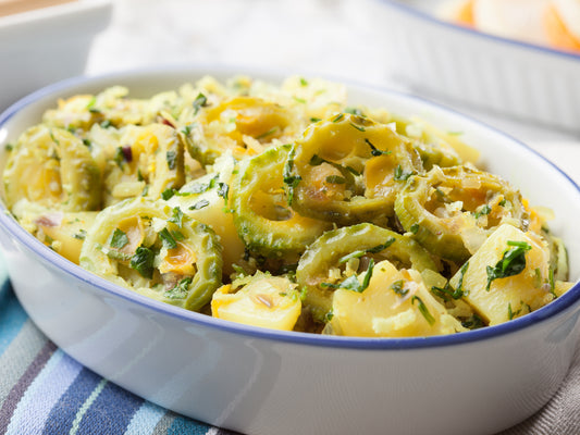 Spiced Bittergourd Recipe
