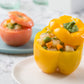 Stuffed Tomatoes & Bell Peppers Recipe