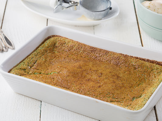 Baked Pistachio Custard Recipe