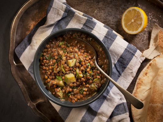 Lebanese Lentil Lemon Soup (Adas bil Hamod Recipe)