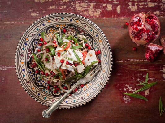Zaatar And Halloumi Cheese Salad