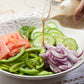 Salad with Tahini Dressing