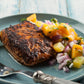 Chili Salmon With Mango Salsa