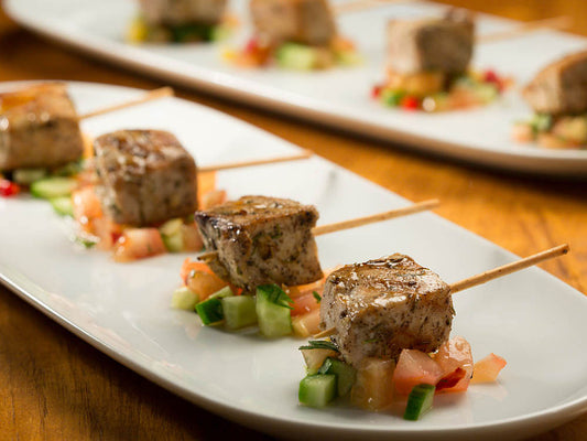 Garlic Herbed Grilled Tuna