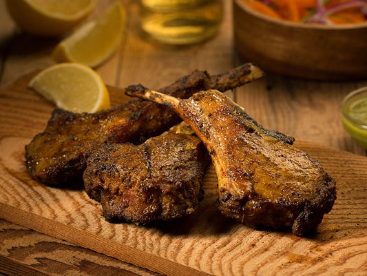 Grilled Spiced Lamb Chops